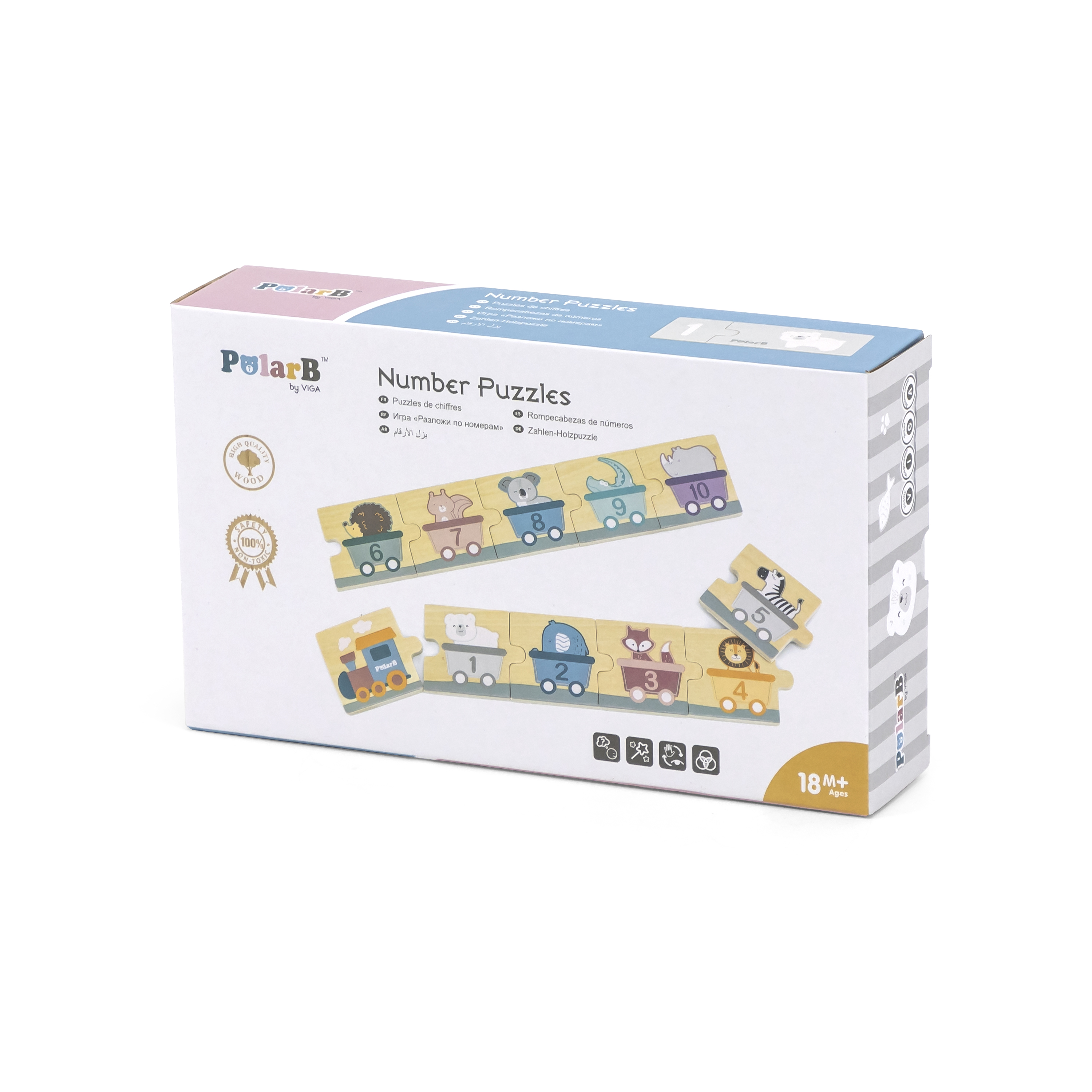 Viga 44071 PolarB Puzzle Liczby — zdjęcie 8