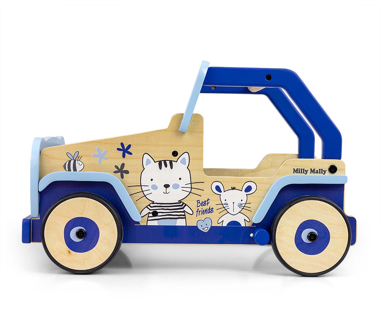 Milly Mally Zabawka Chodzik-Pchacz dla dzieci Explorer Cat and Mouse — zdjęcie 2