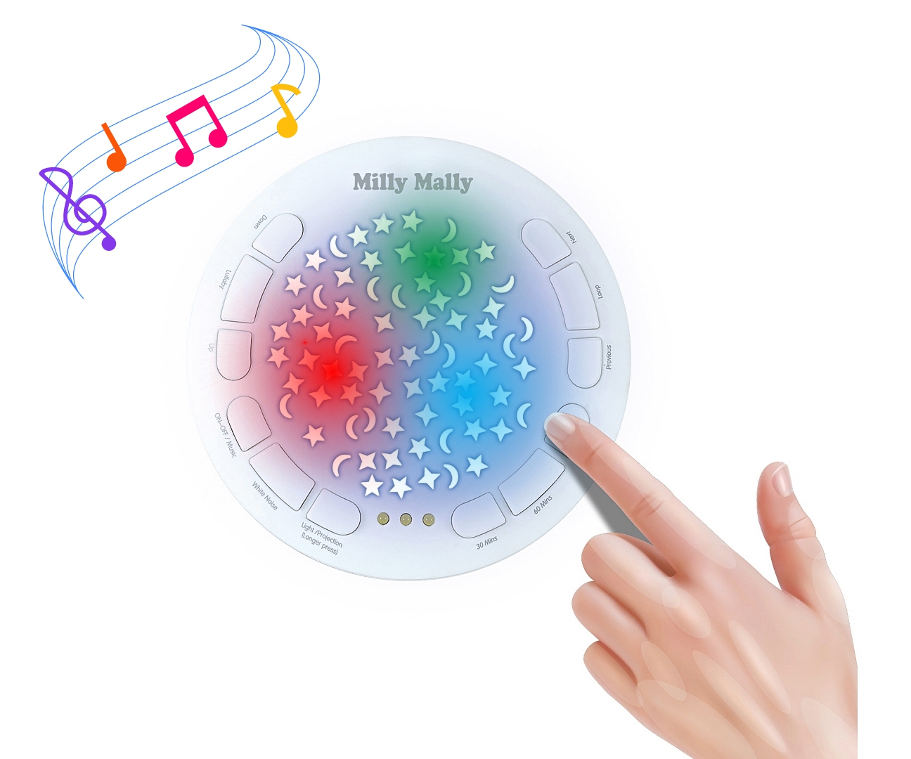 Milly Mally Zabawka pluszowa z Projektorem Milly Fox — zdjęcie 5