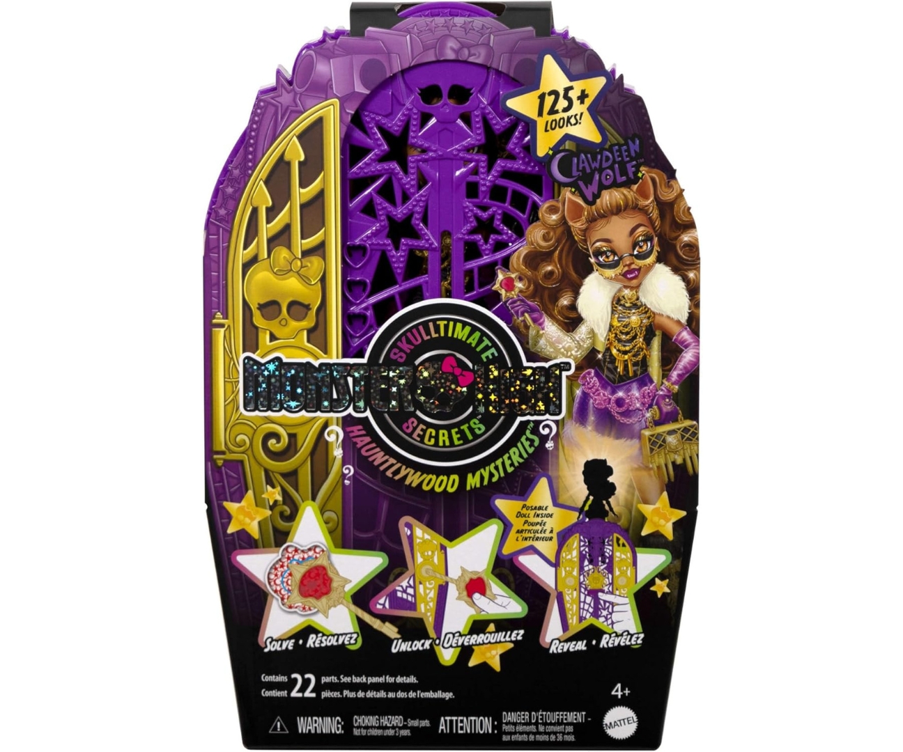 Mattel JBG80 Monster High Straszysekrety Clawdeen Wolf — zdjęcie 5