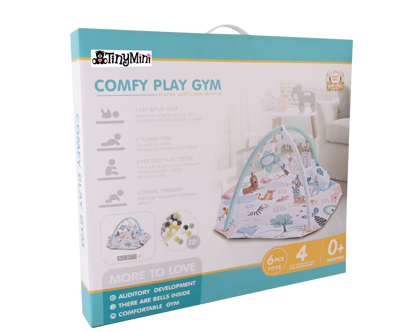 TinyMini 8771 Mata edukacyjna Czuczuś — zdjęcie 15