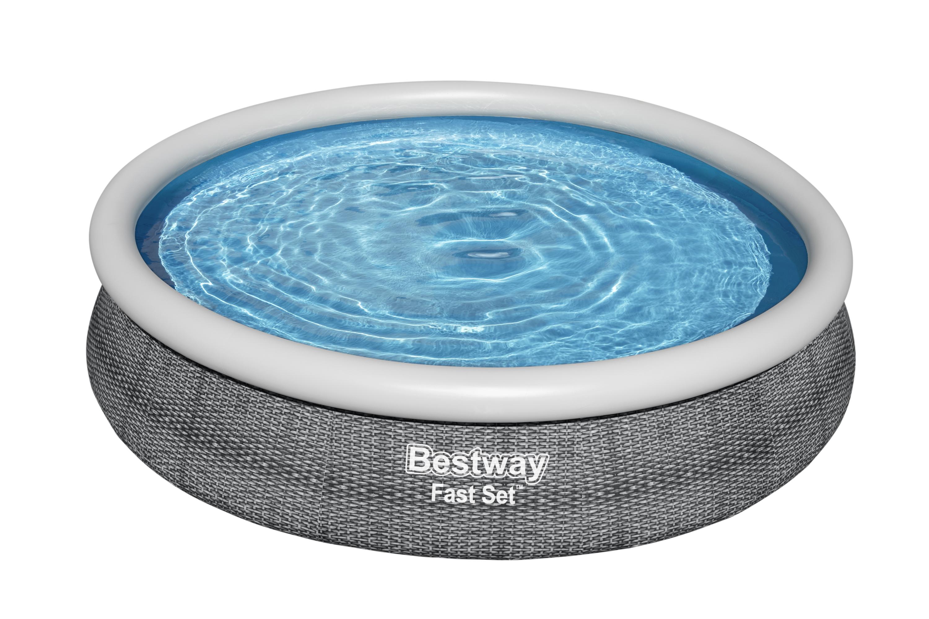 Bestway 57445 bassein Fast Set z pompa filtracyjna hall 3.66m x 76cm