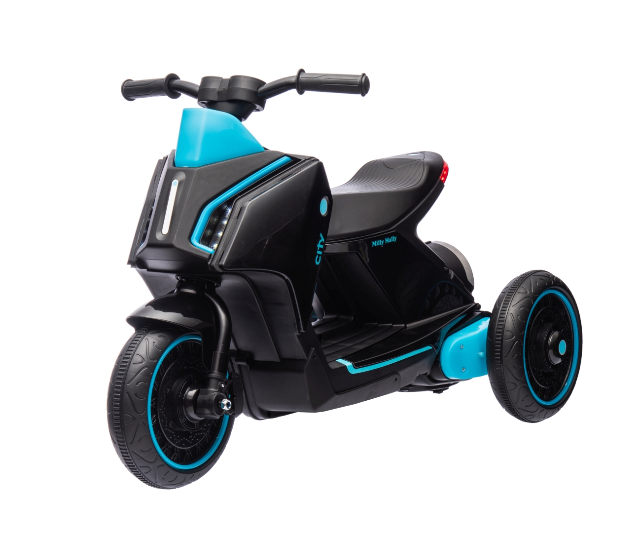 Akutoitega soiduk City roller Must