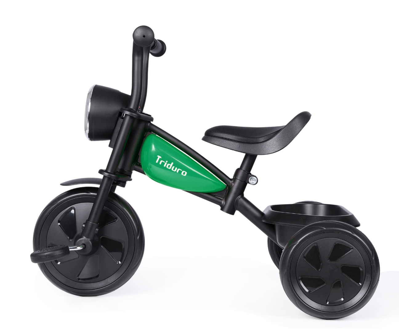 Qplay Rowerek Trójkołowy Triduro Green — zdjęcie 3