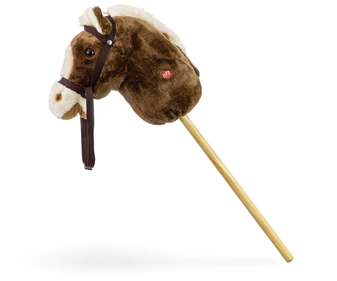 Hobby Horse on a Stick Dark Brown