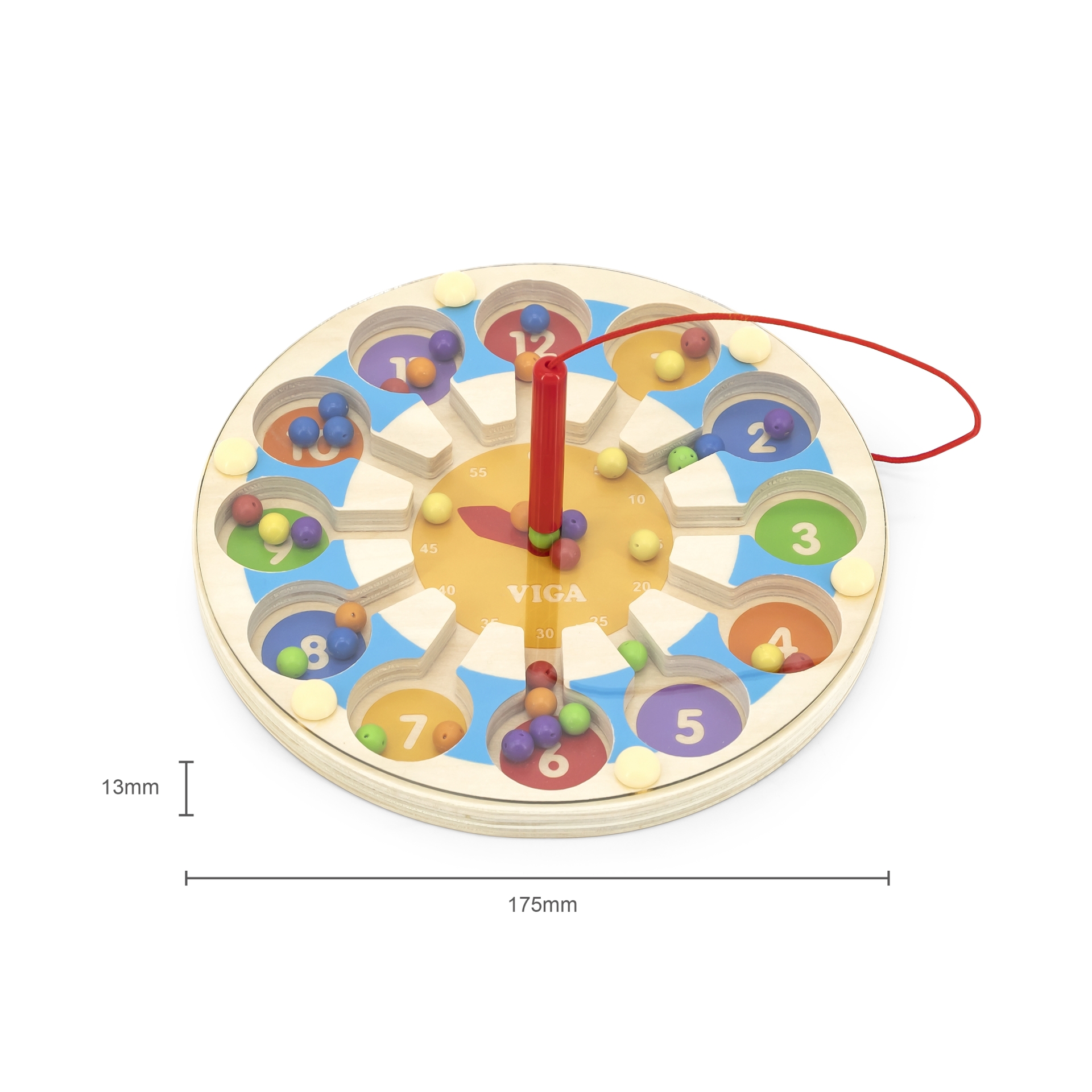 Viga 44560 Labirynt magnetyczny - Zegar — zdjęcie 2