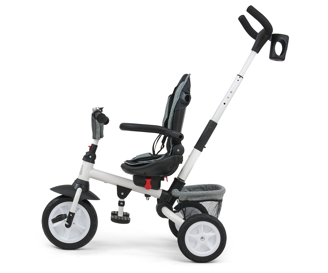 Milly Mally Rowerek Trójkołowy 6w1 Stanley Rubber Grey — zdjęcie 4