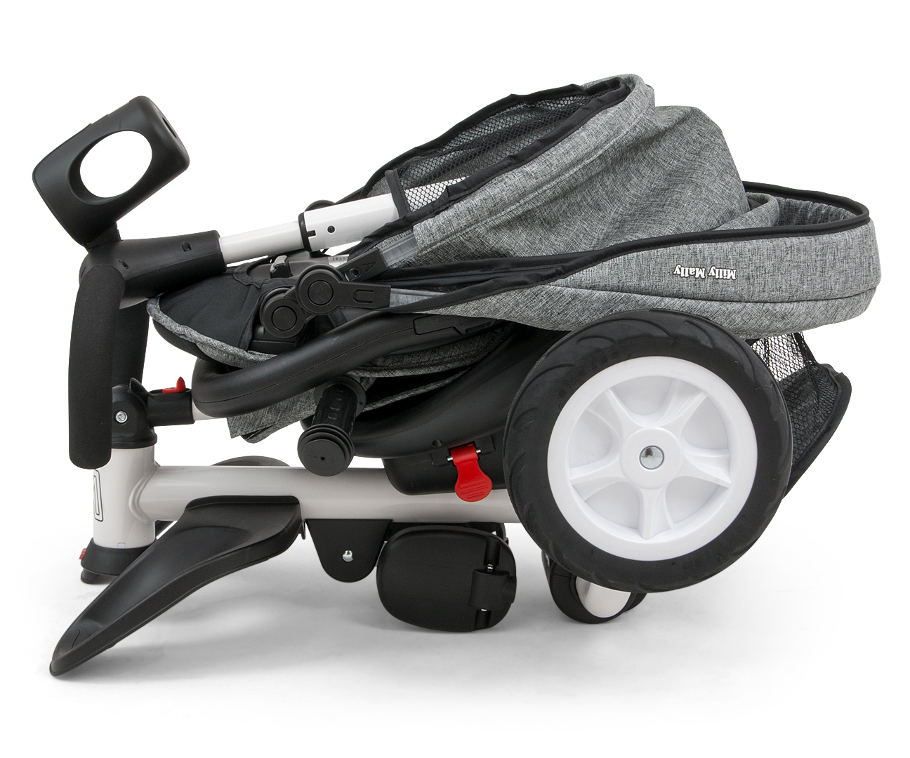 Milly Mally Rowerek Trójkołowy 6w1 Stanley Rubber Grey — zdjęcie 7