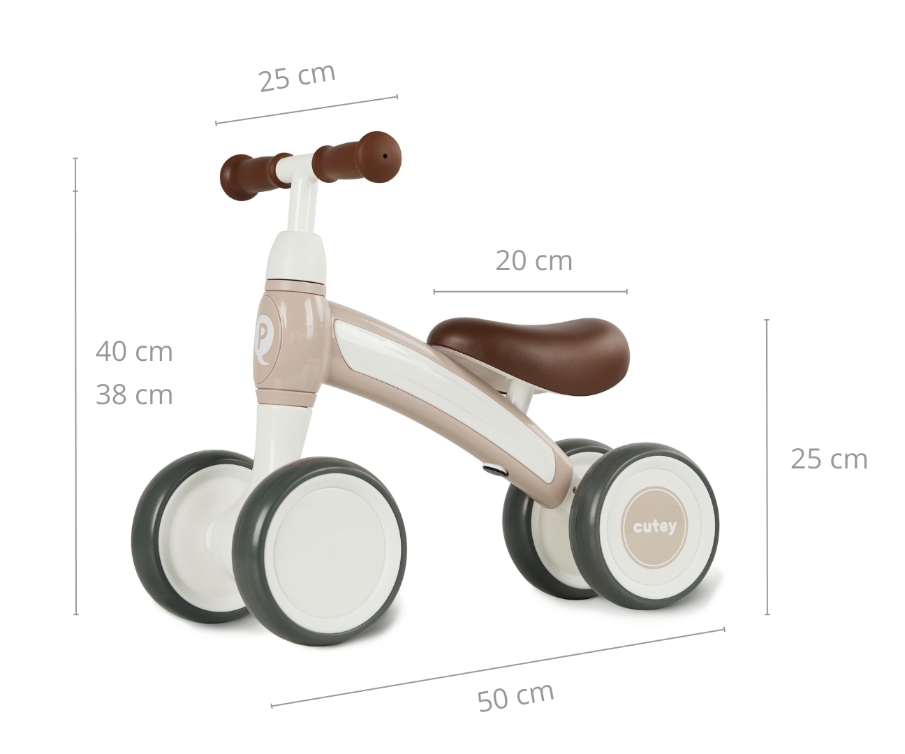 Qplay Pojazd Cutey Retro Beige — zdjęcie 8