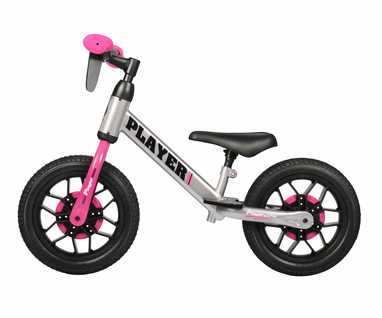Qplay Rowerek Biegowy Player Pink — zdjęcie 2