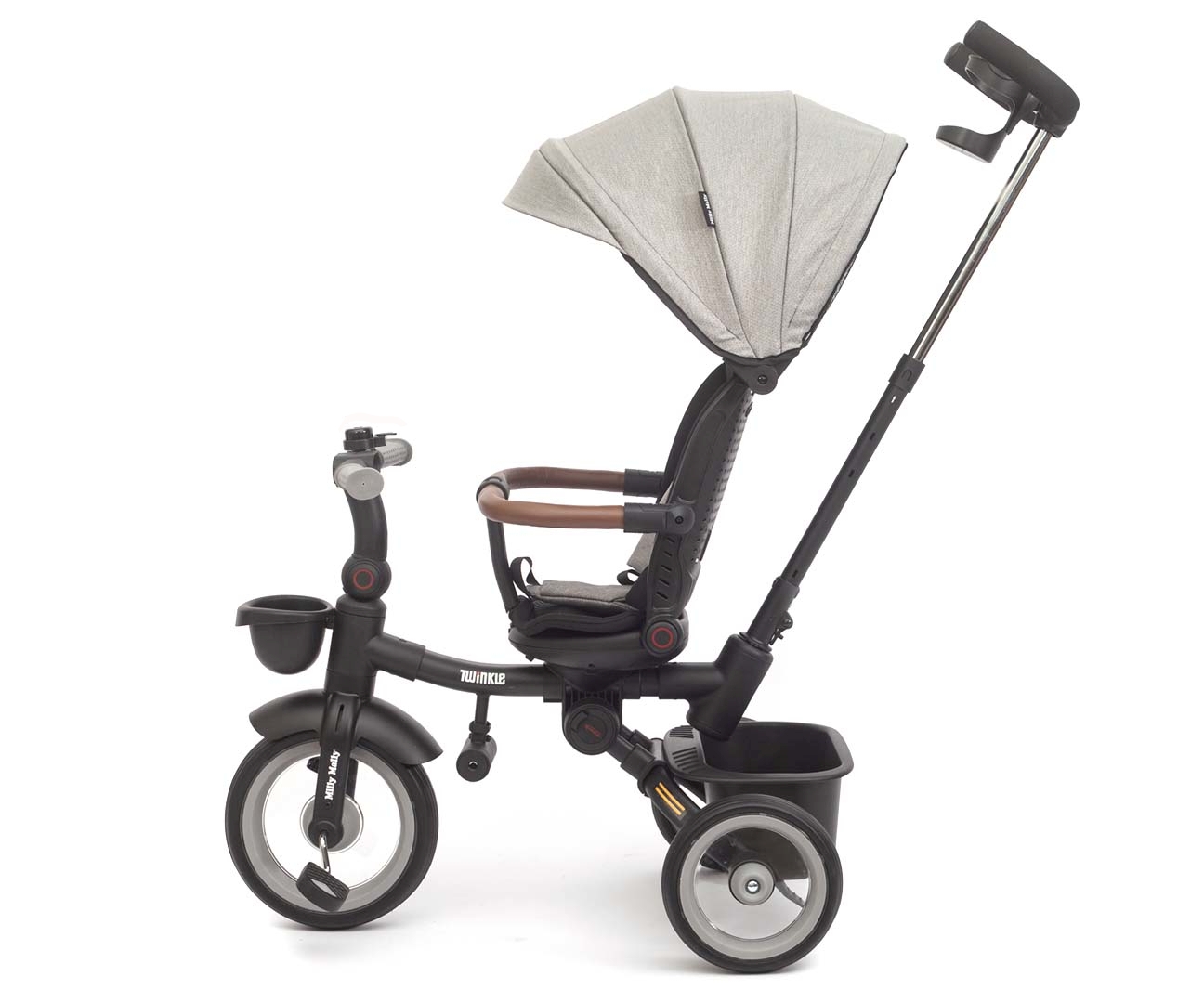 Milly Mally Rowerek Trójkołowy Twinkle Grey — zdjęcie 3