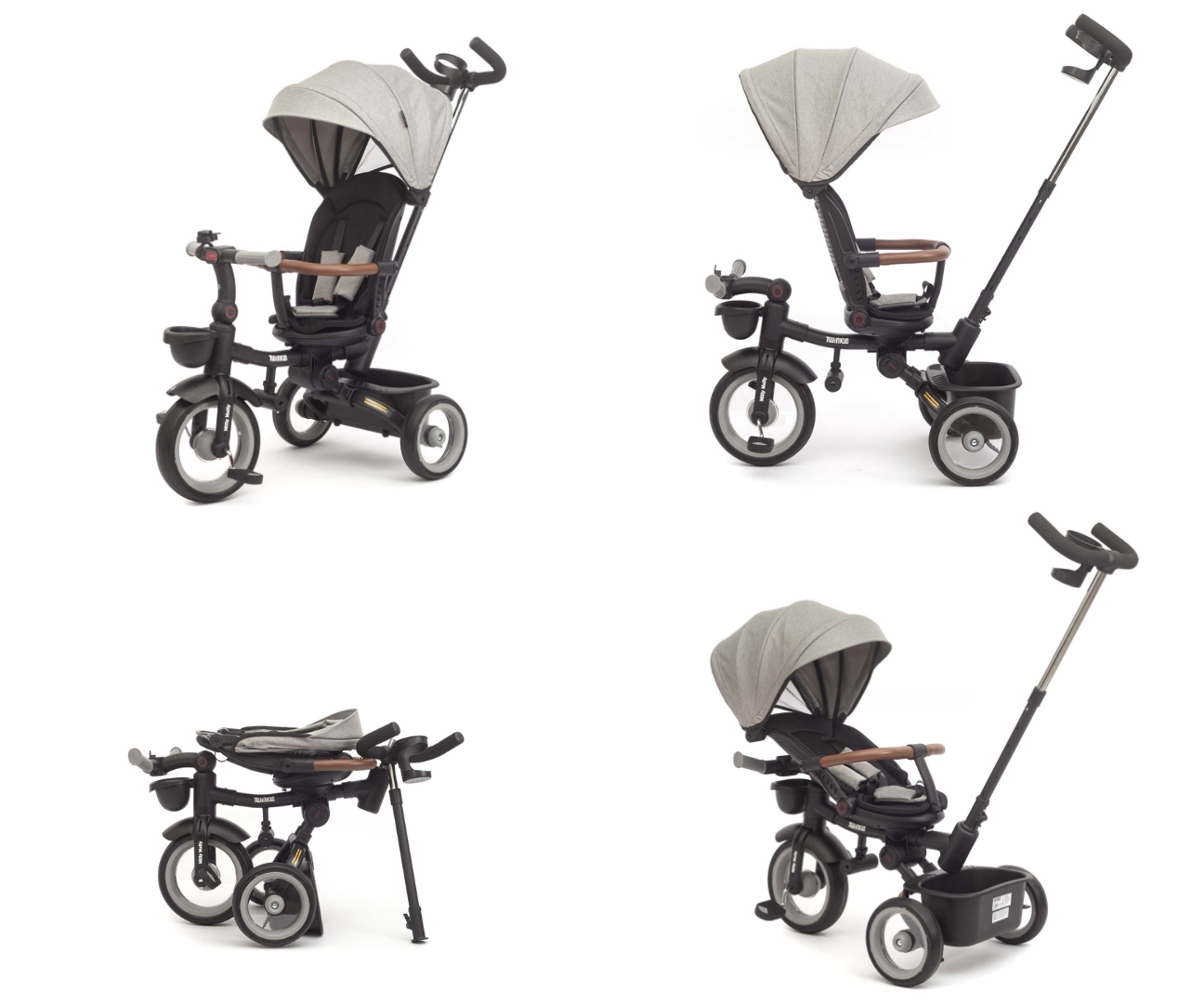 Milly Mally Rowerek Trójkołowy Twinkle Grey — zdjęcie 10