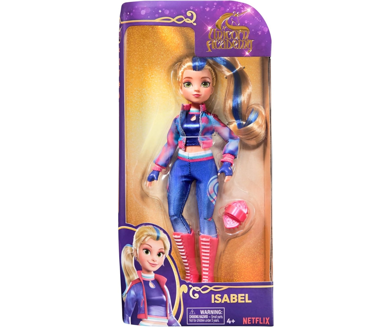 Spin Master 6067326 Akademia Jednorożców Zestaw Lalka Isabel — zdjęcie 2