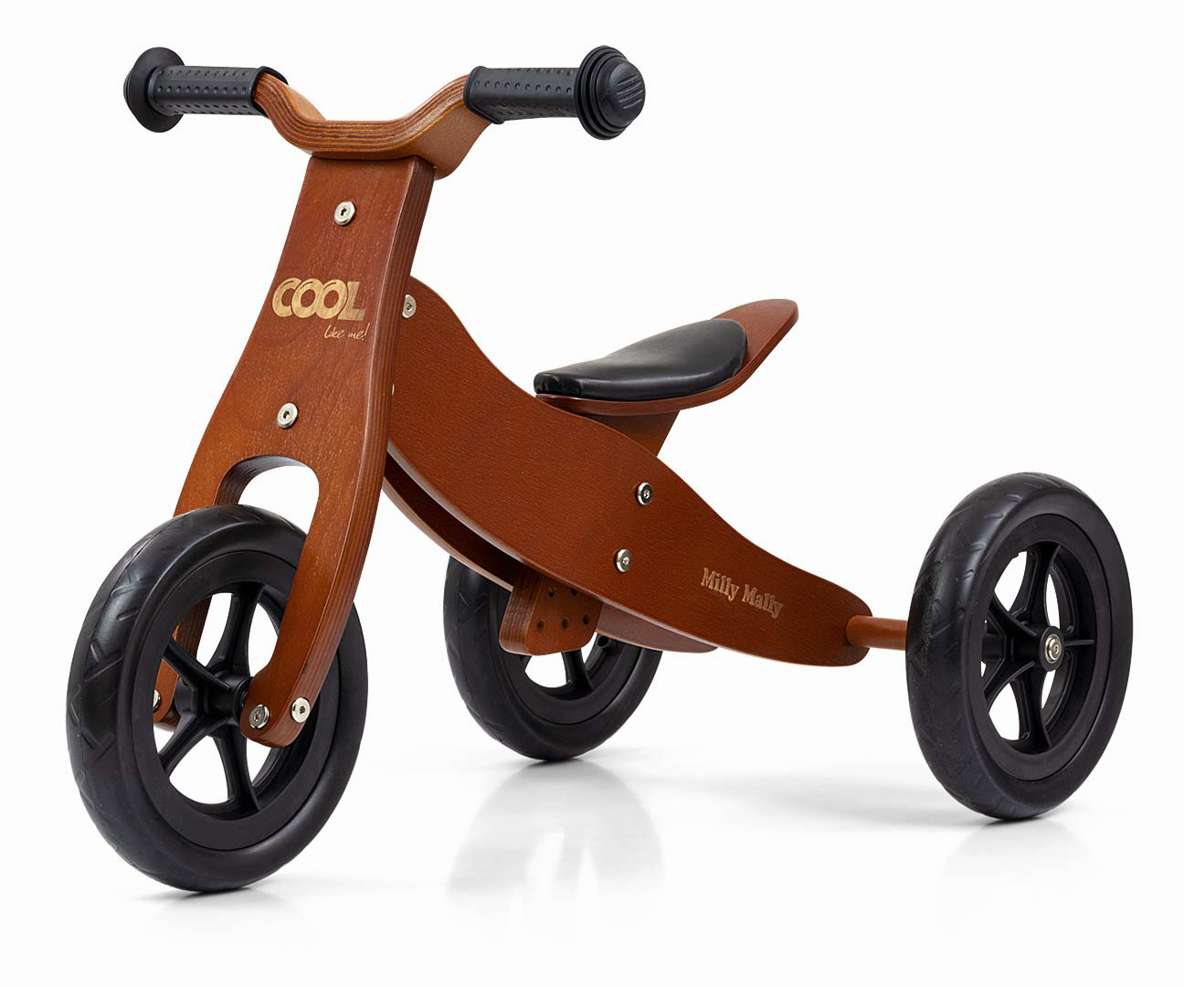 Milly Mally Pojazd 2w1 Cool Dark Natural — zdjęcie 2