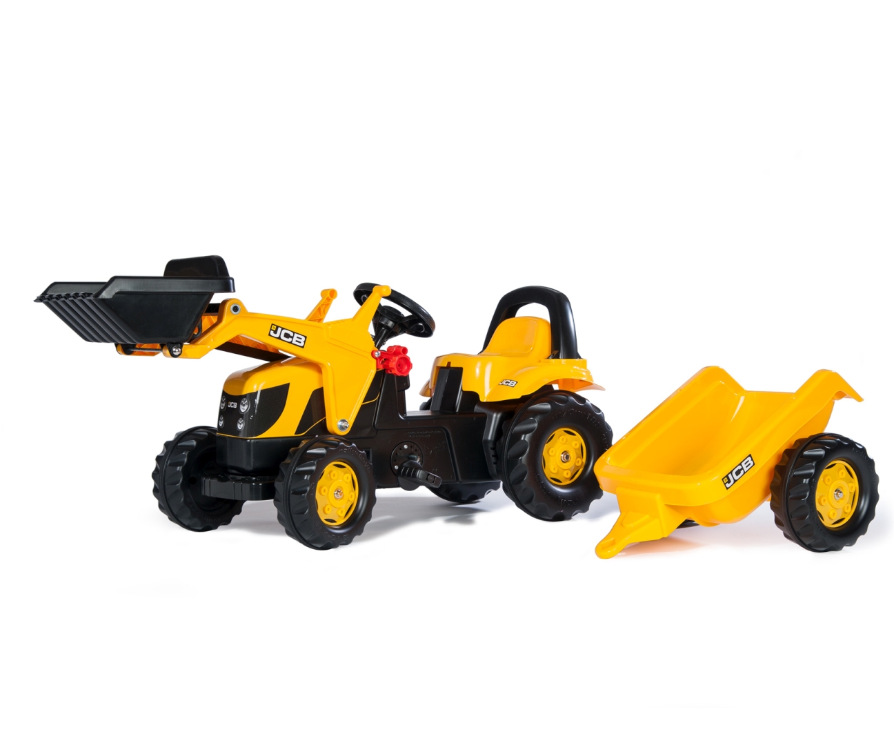 Rolly Toys 7 Rolly Kid JCB traktor koos kuna ja h..