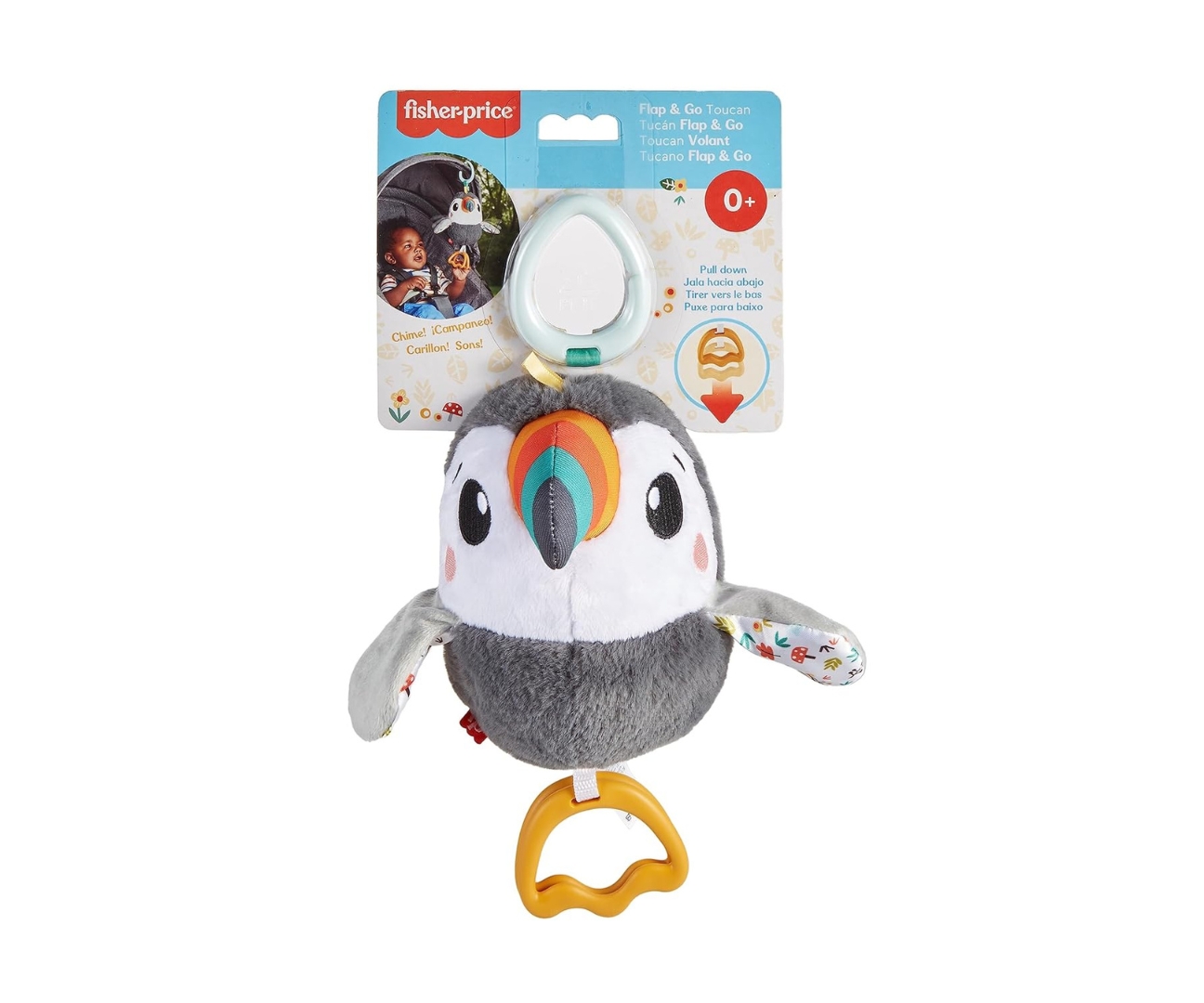 Fisher Price HNX66 Zawieszka Do Wóżka Tucan — zdjęcie 2