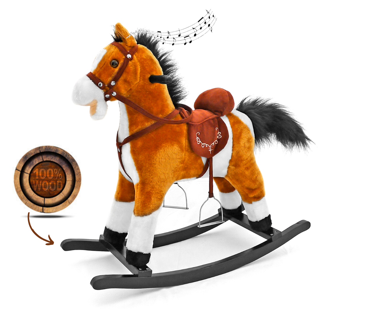 Milly Mally Koń Mustang jasny brąz — zdjęcie 2