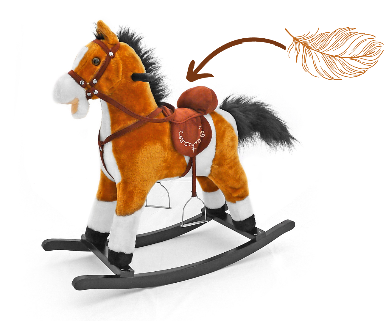 Milly Mally Koń Mustang jasny brąz — zdjęcie 5