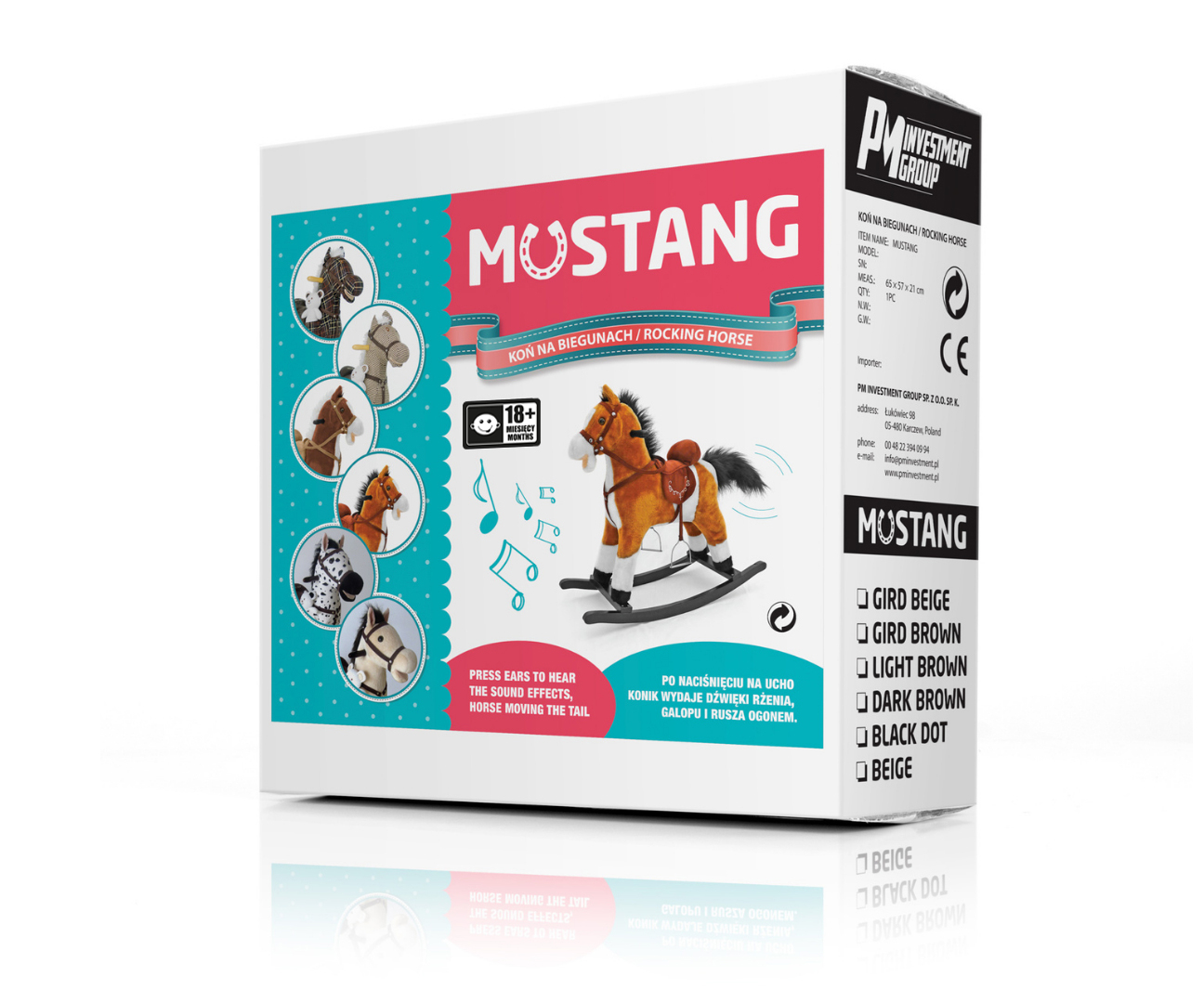 Milly Mally Koń Mustang jasny brąz — zdjęcie 6