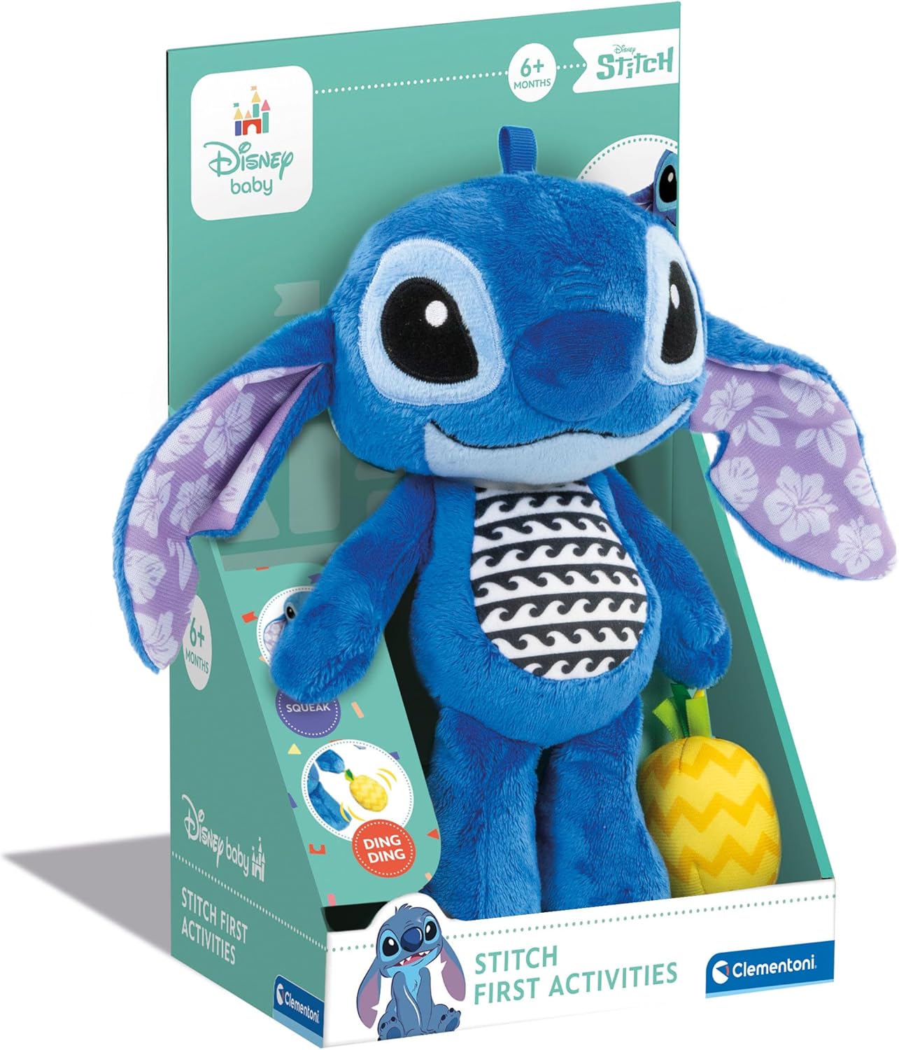 Clementoni baby Stitch Mój pierwszy pluszak 17918 — zdjęcie 2