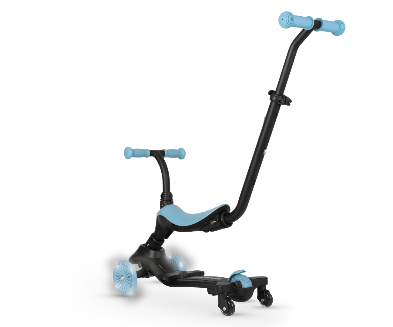 Qplay Hulajnoga Sema Evo 3w1 Sky Blue — zdjęcie 3
