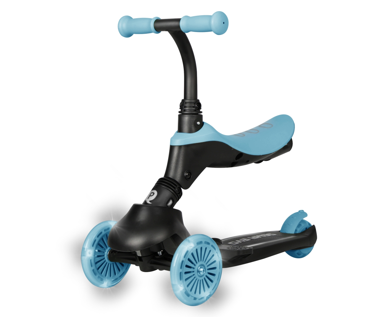 Qplay Hulajnoga Sema Evo 3w1 Sky Blue — zdjęcie 4