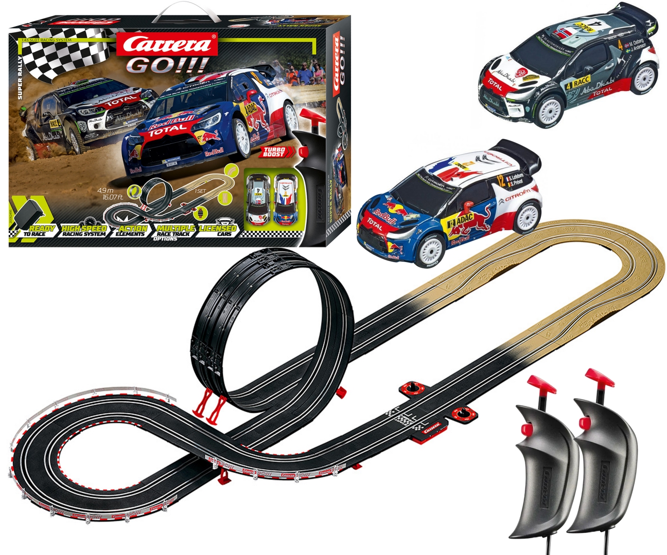 Carrera Go 20062495 Super Rally 4,9m