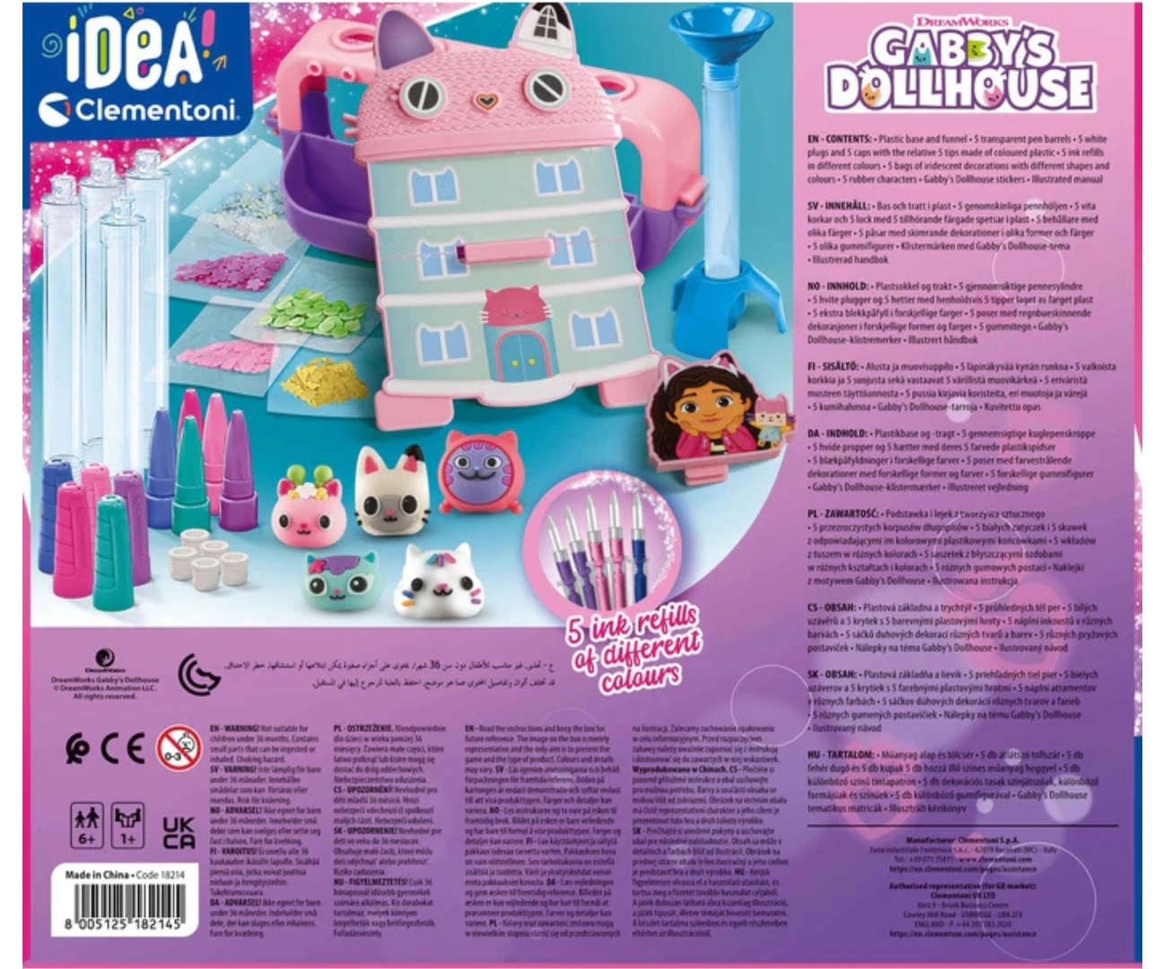 Clementoni Idea 18214 Fabryka Długopisów Gabby — zdjęcie 2
