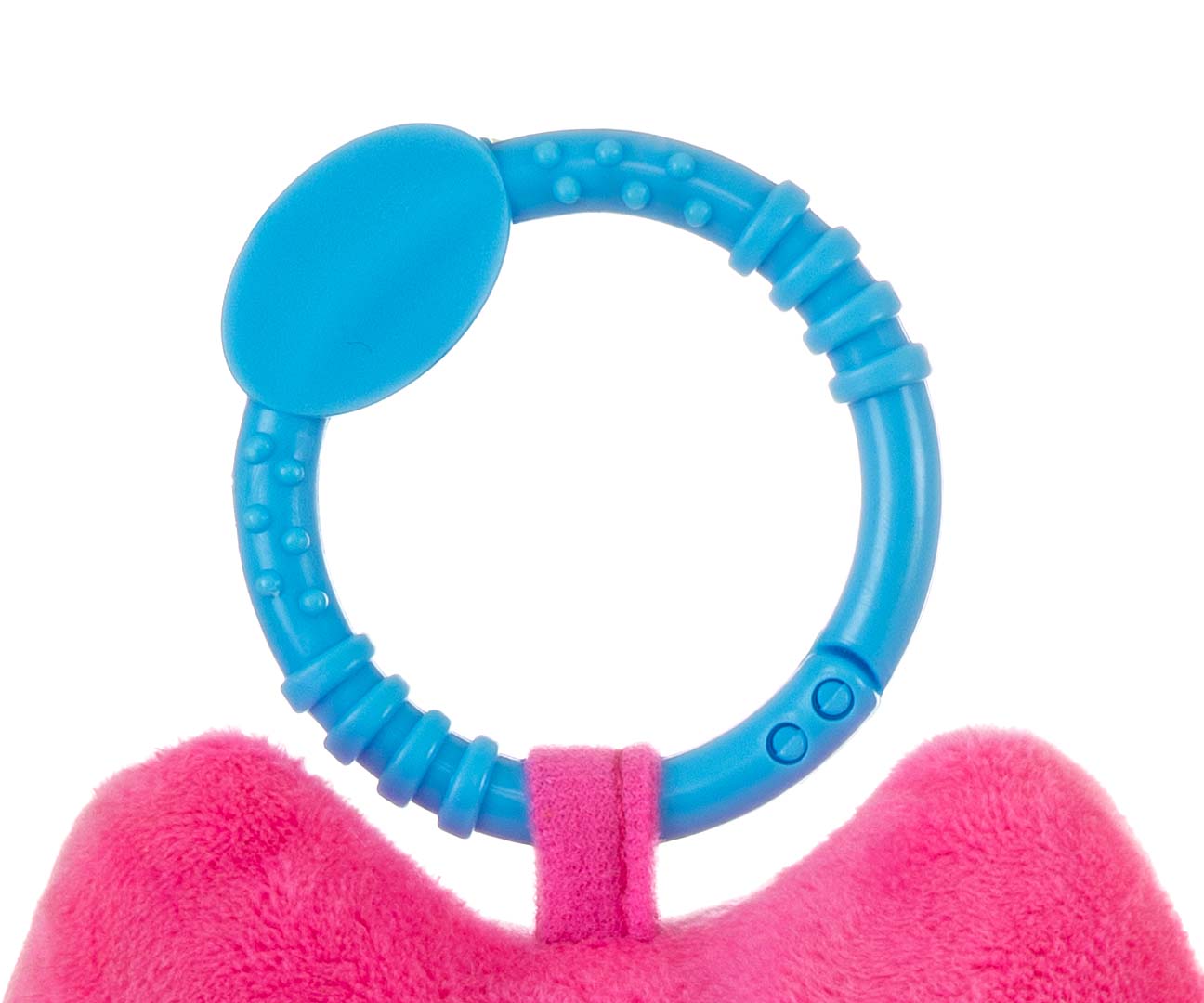 Zawieszka pluszowa Sówka - Happy owl - 2552 PINK — zdjęcie 4