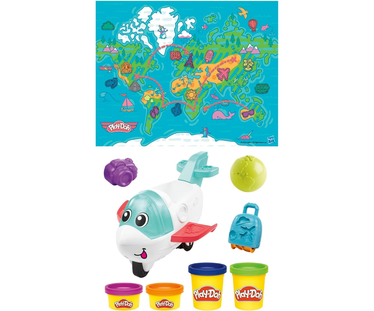Hasbro F88045L0 Play-Doh Zestaw Samolot Odkrywcy — zdjęcie 2