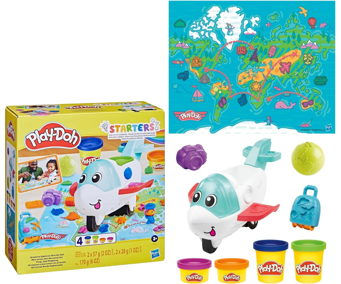 Hasbro F88045L0 Play-Doh Zestaw Samolot Odkrywcy — zdjęcie 3
