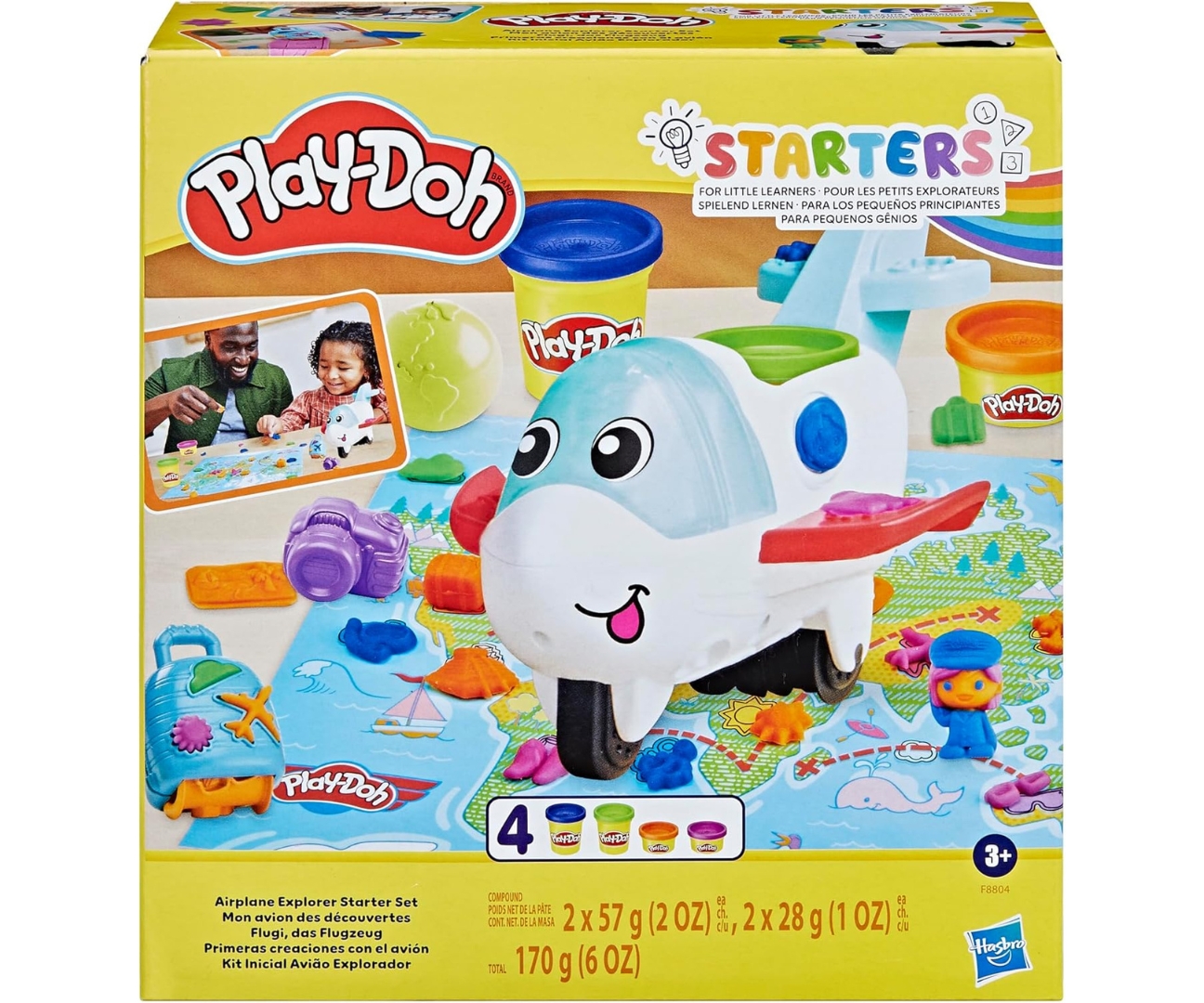Hasbro F88045L0 Play-Doh Zestaw Samolot Odkrywcy — zdjęcie 5