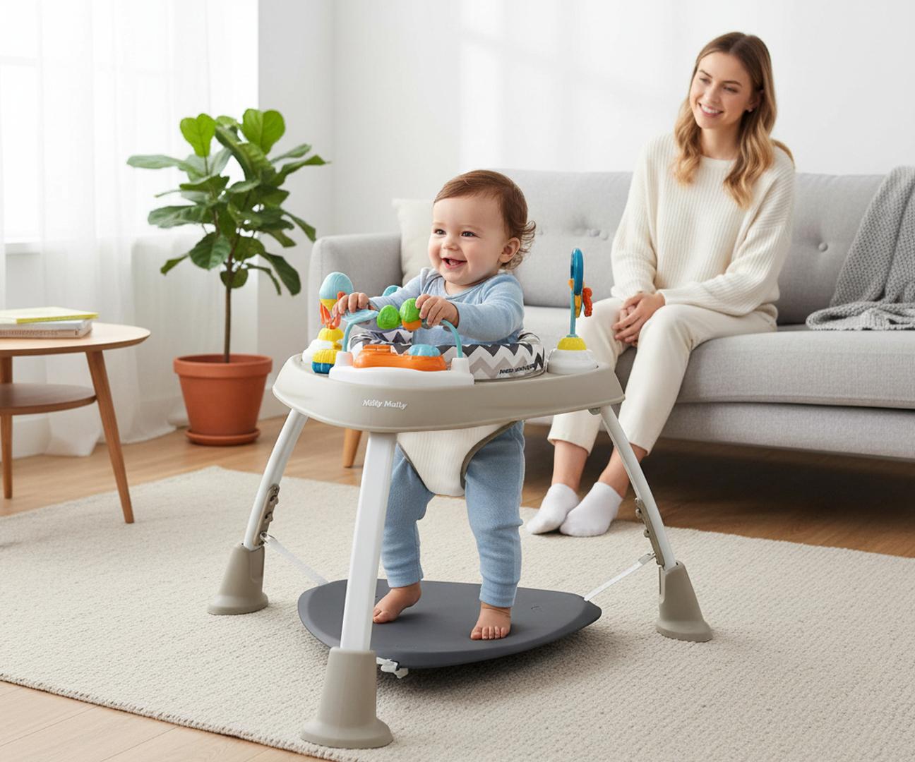Milly Mally Centrum Aktywności Bounzee Grey — zdjęcie 8