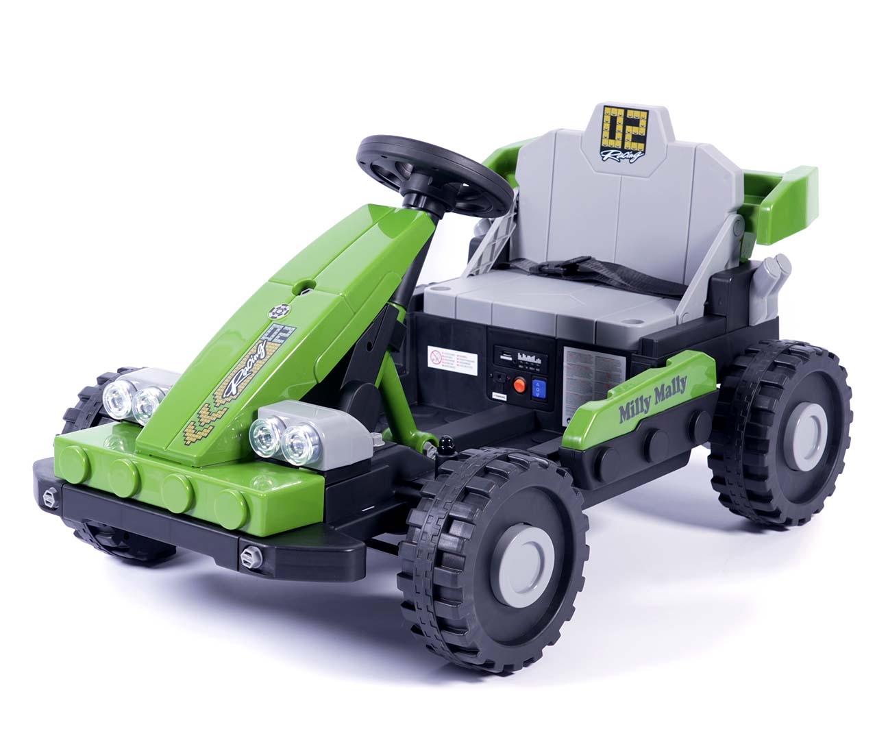 Milly Mally Pojazd na akumulator Prime 2w1 Green — zdjęcie 3
