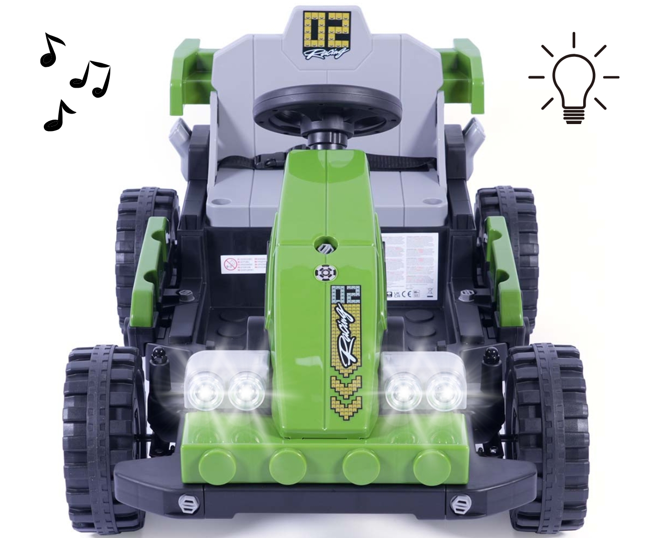 Milly Mally Pojazd na akumulator Prime 2w1 Green — zdjęcie 10