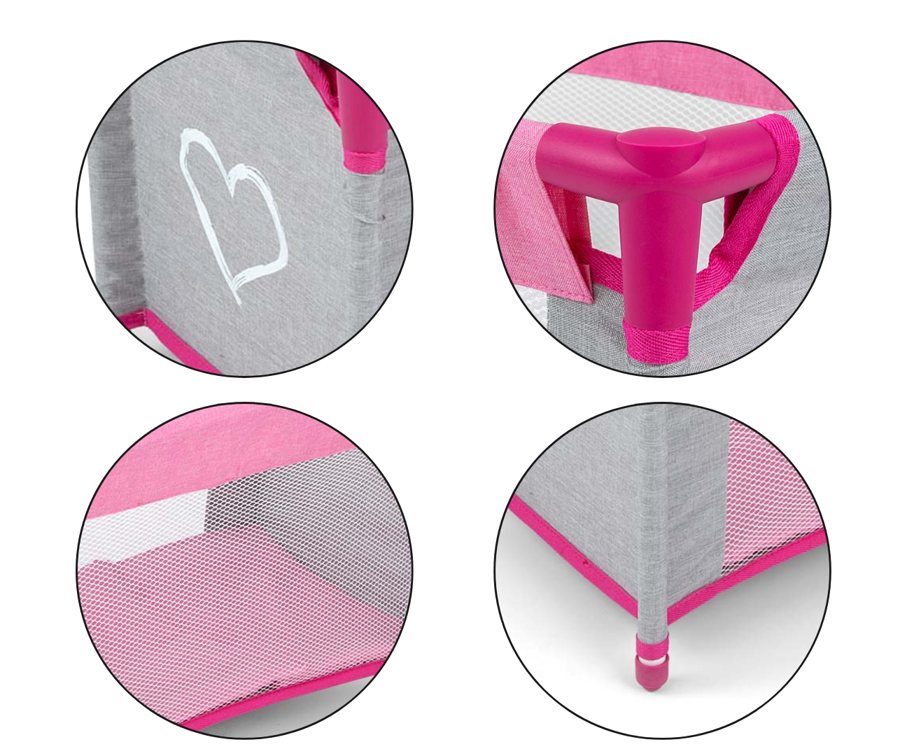Milly Mally Łóżeczko dla lalek Lisa Prestige Pink — zdjęcie 9
