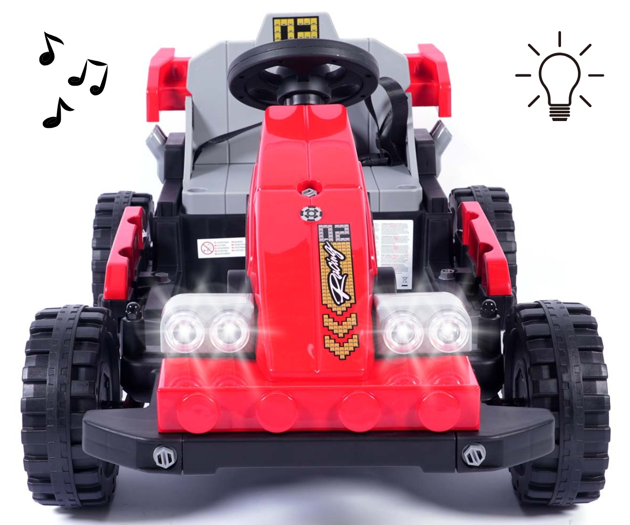 Milly Mally Pojazd na akumulator Prime 2w1 Red — zdjęcie 10