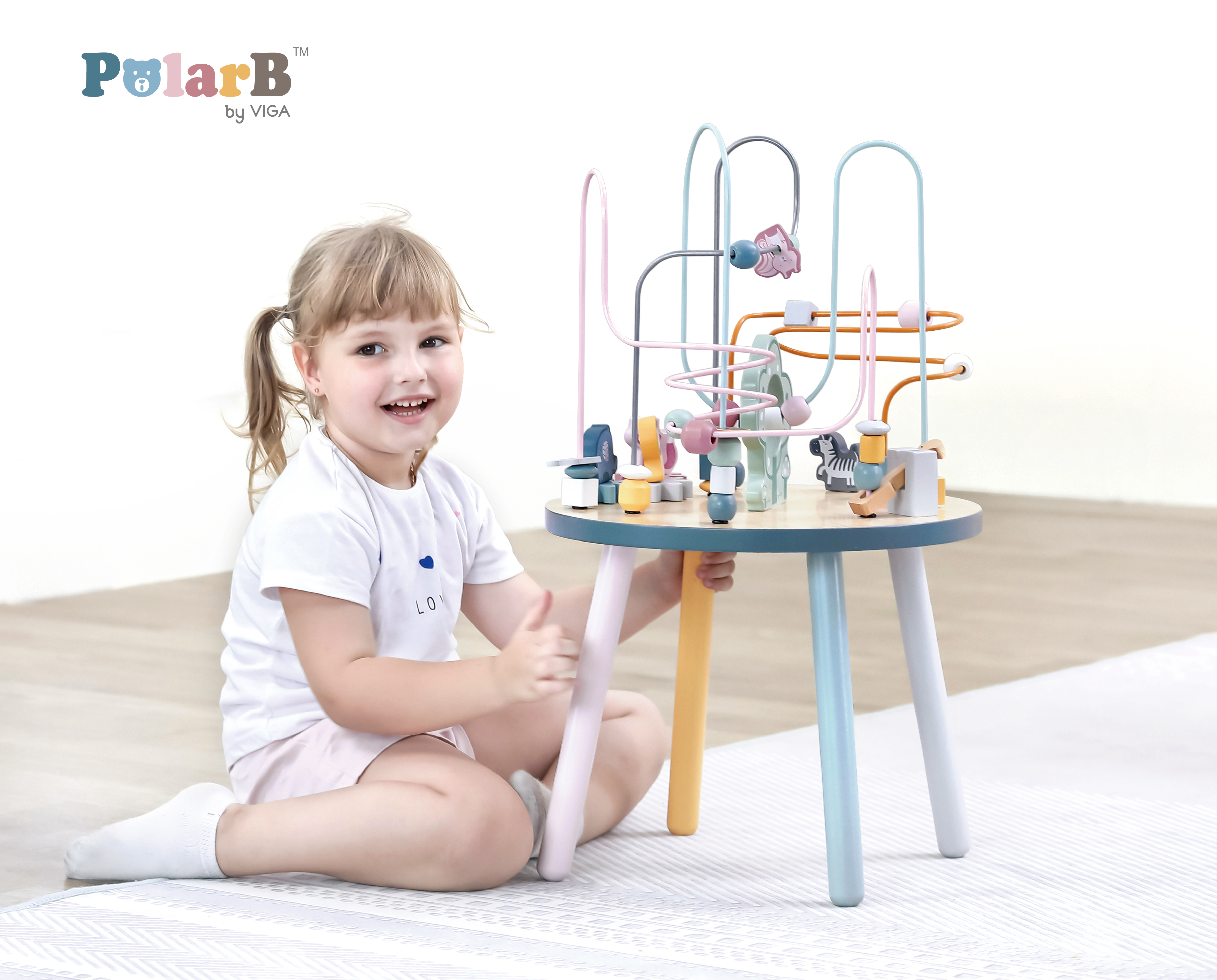 Viga 44033 PolarB stolik z labiryntem przestrzennym — zdjęcie 8