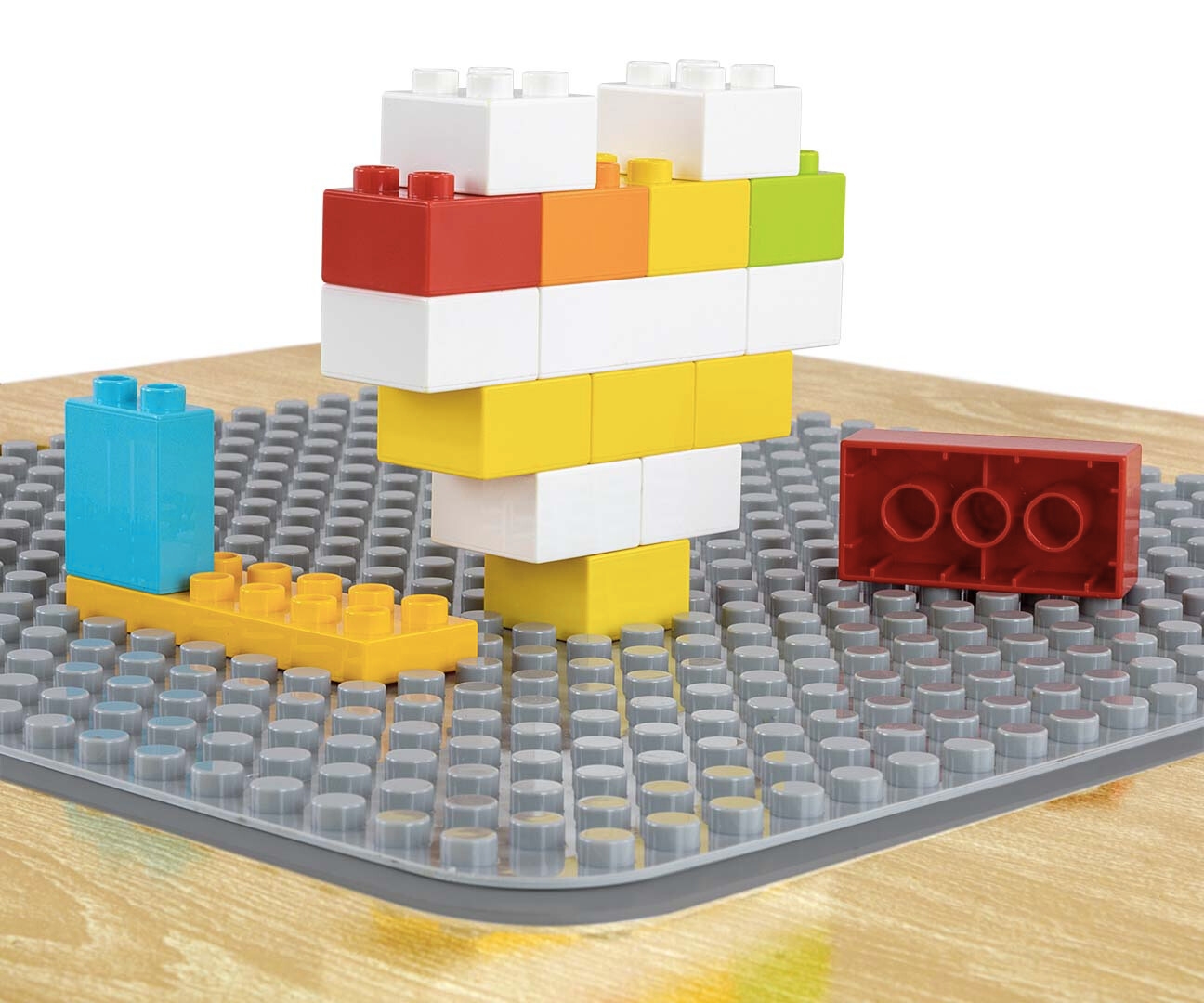 Milly Mally Zestaw mebli Olaf Blocks - Stolik i dwa krzesełka Dark Grey — zdjęcie 8
