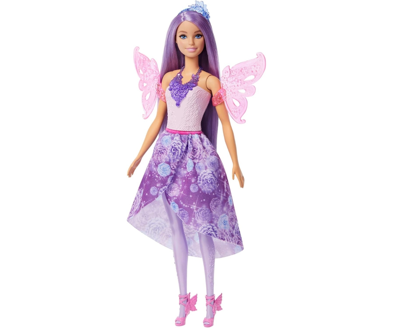 Mattel JCP74 Barbie Magiczna Lalka Lalka Wróżka Syrenka z Ubrankami — zdjęcie 2