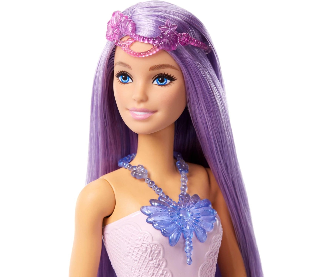 Mattel JCP74 Barbie Magiczna Lalka Lalka Wróżka Syrenka z Ubrankami — zdjęcie 3