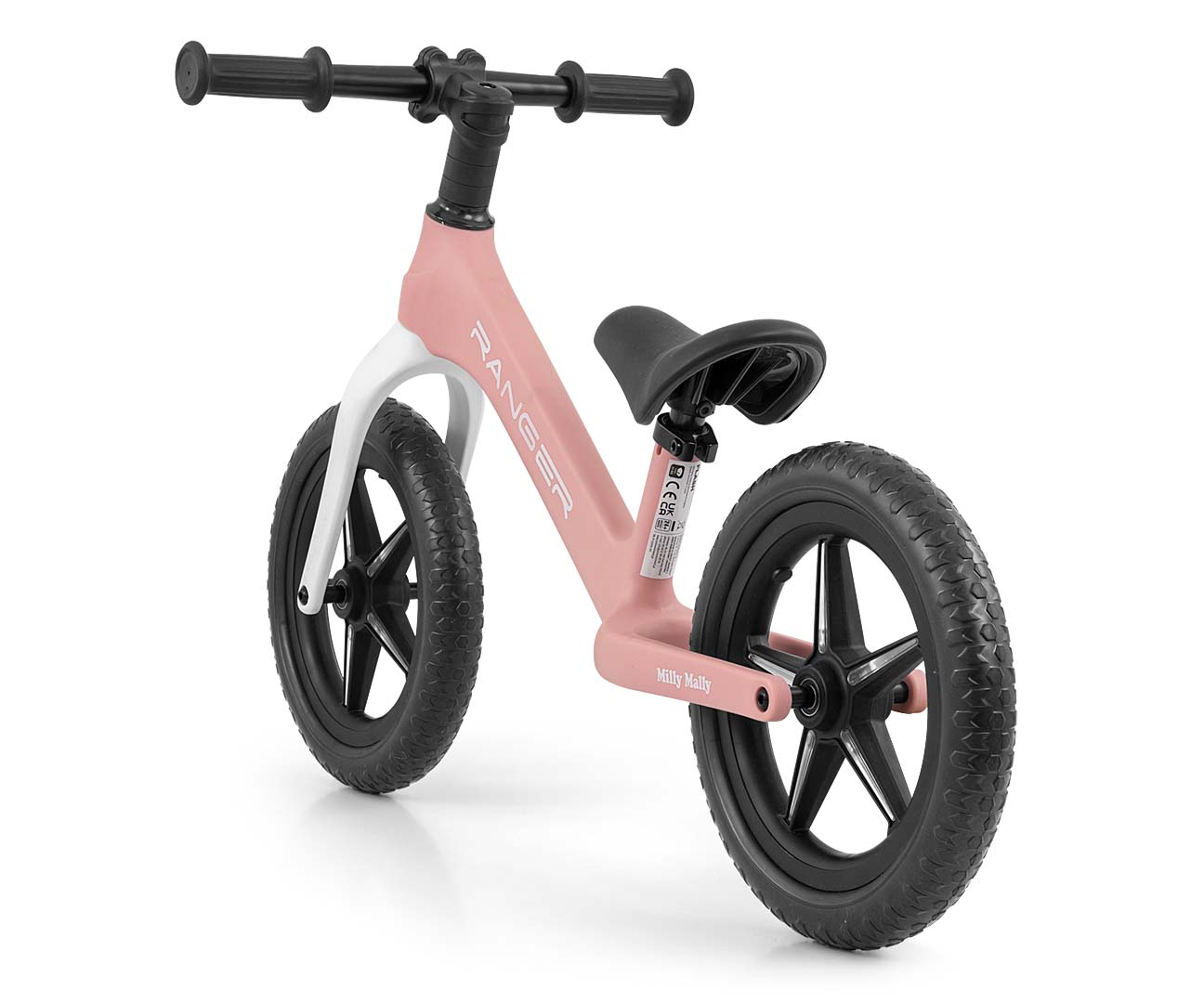 Milly Mally Rowerek Biegowy Ranger Flash Pink — zdjęcie 3