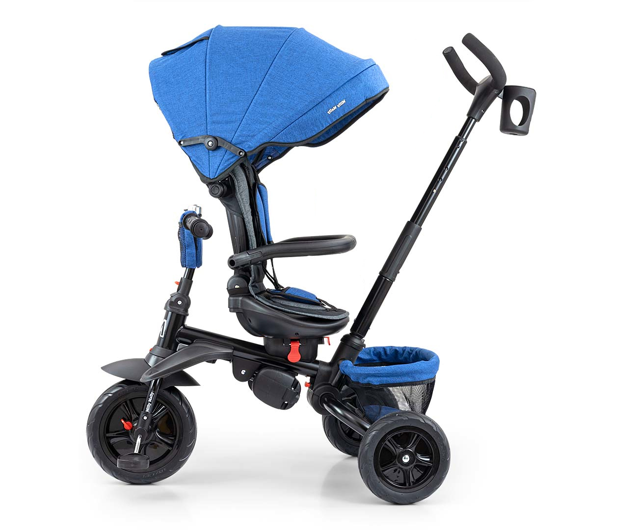 Rowerek Trójkołowy Stanley Rubber Navy-Black — zdjęcie 2