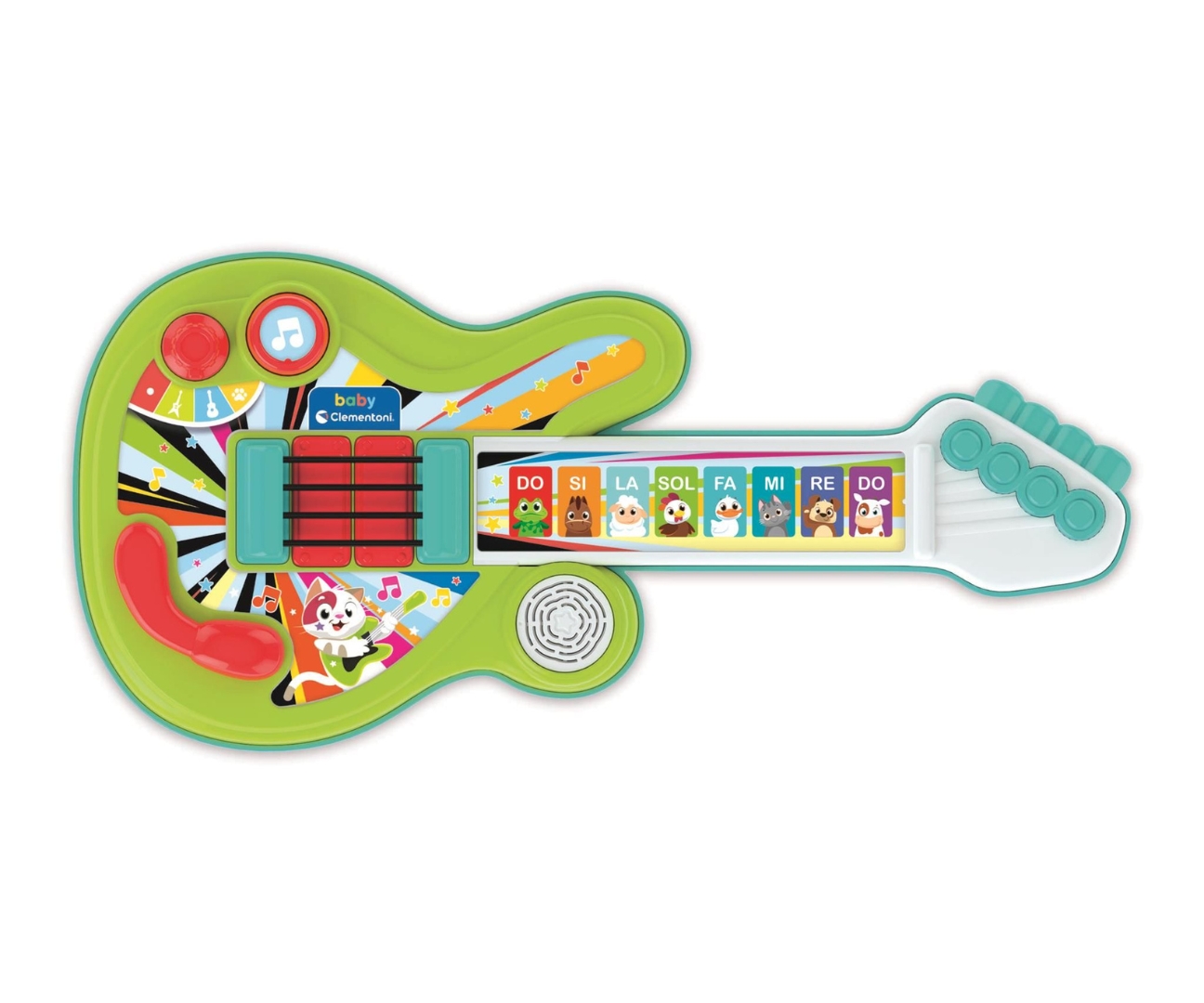 Clementoni 17639 Baby Interaktywna Gitara — zdjęcie 2