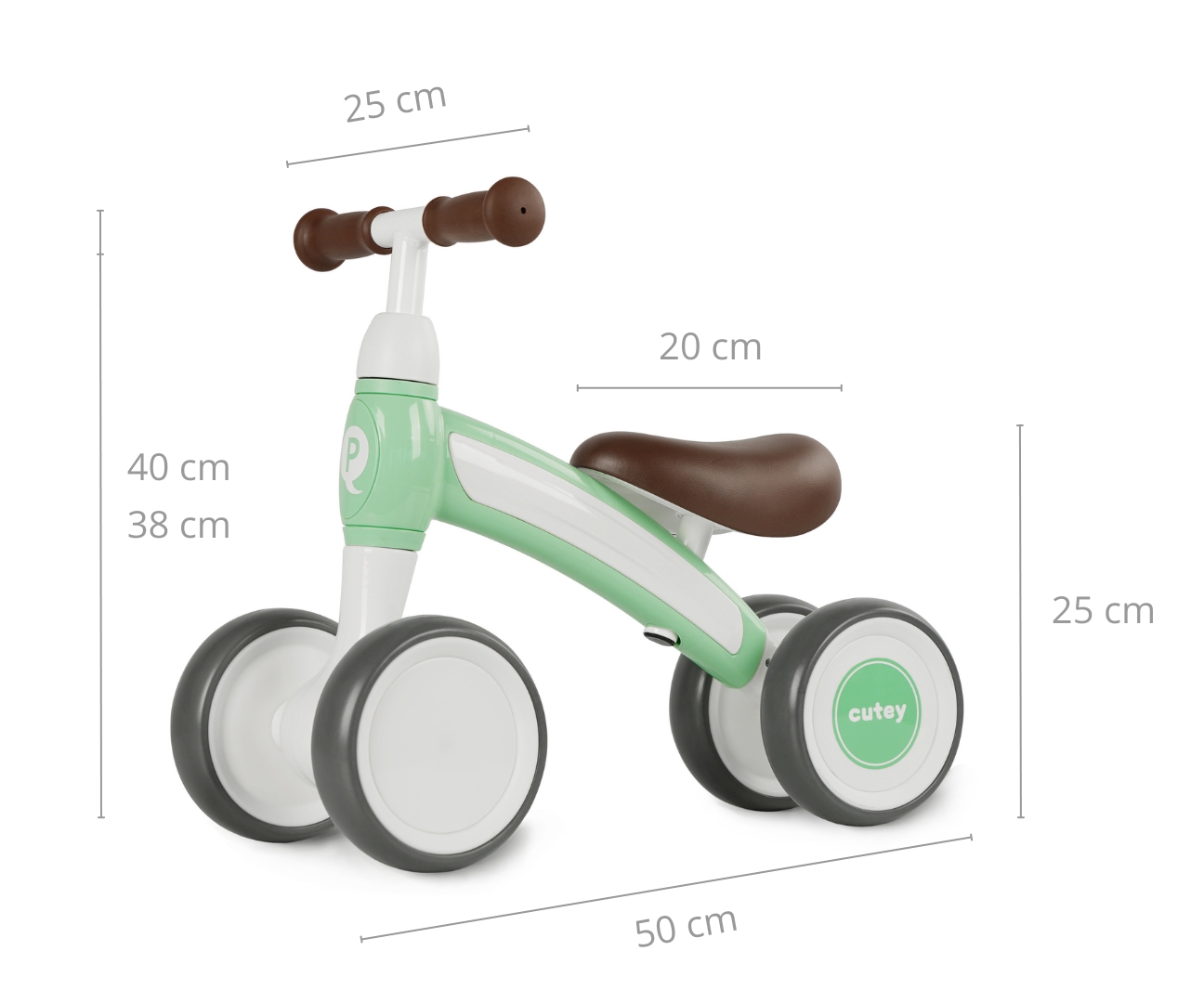 Qplay Pojazd Cutey Retro Green — zdjęcie 8