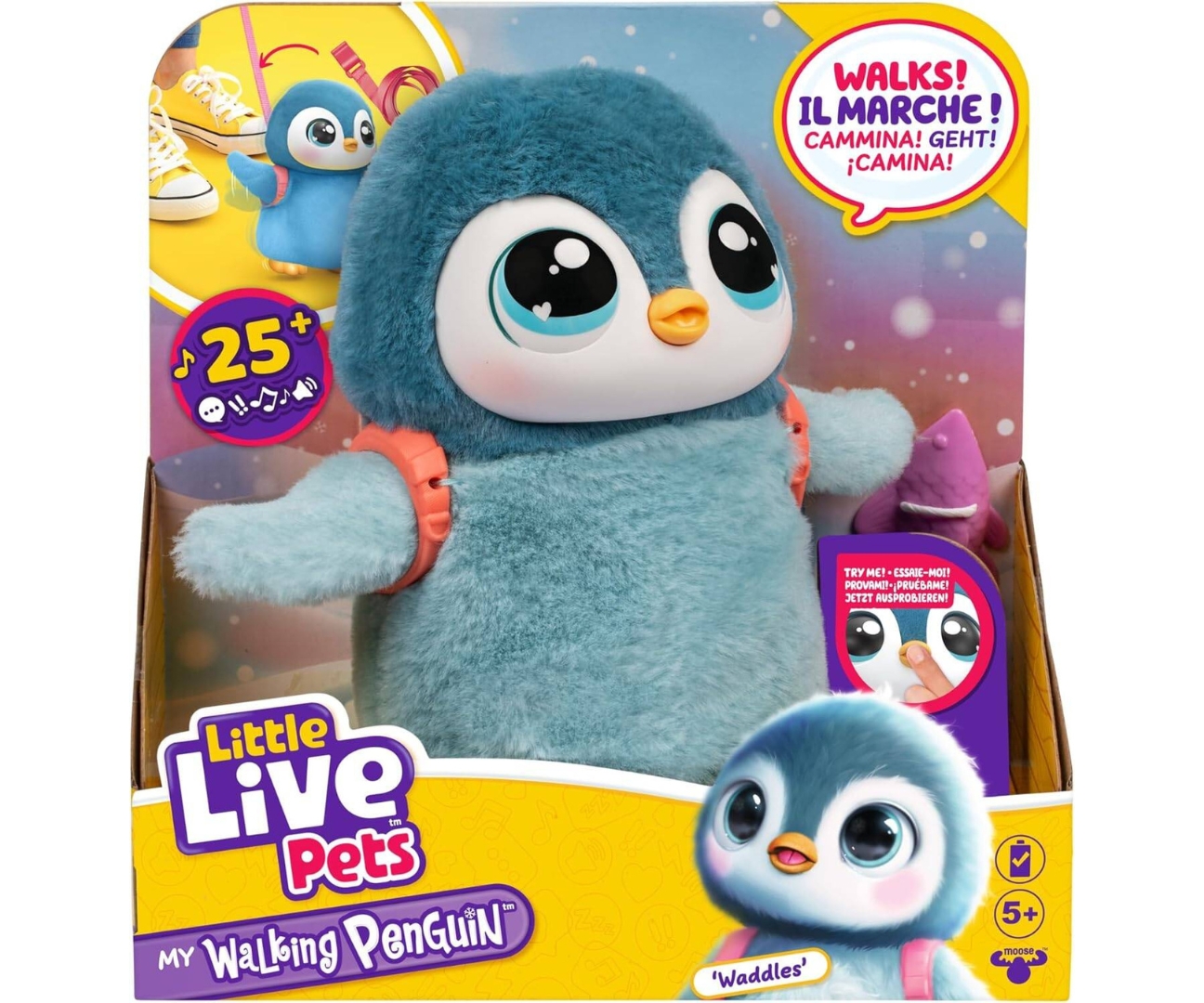 Moose Toys Little Live Pets interaktiivne pingviin..