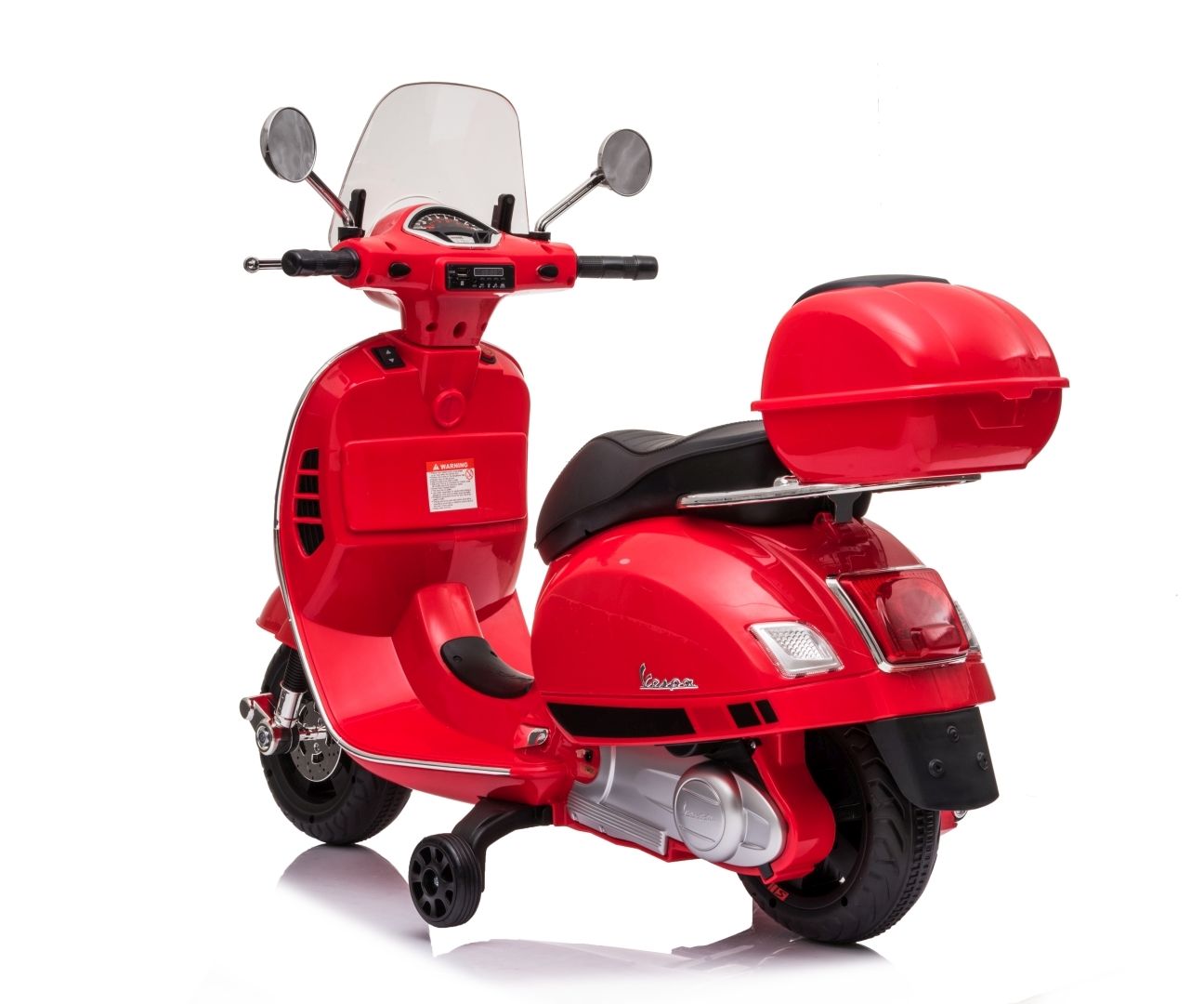 Milly Mally Pojazd na akumulator Vespa GTS Super Red — zdjęcie 4