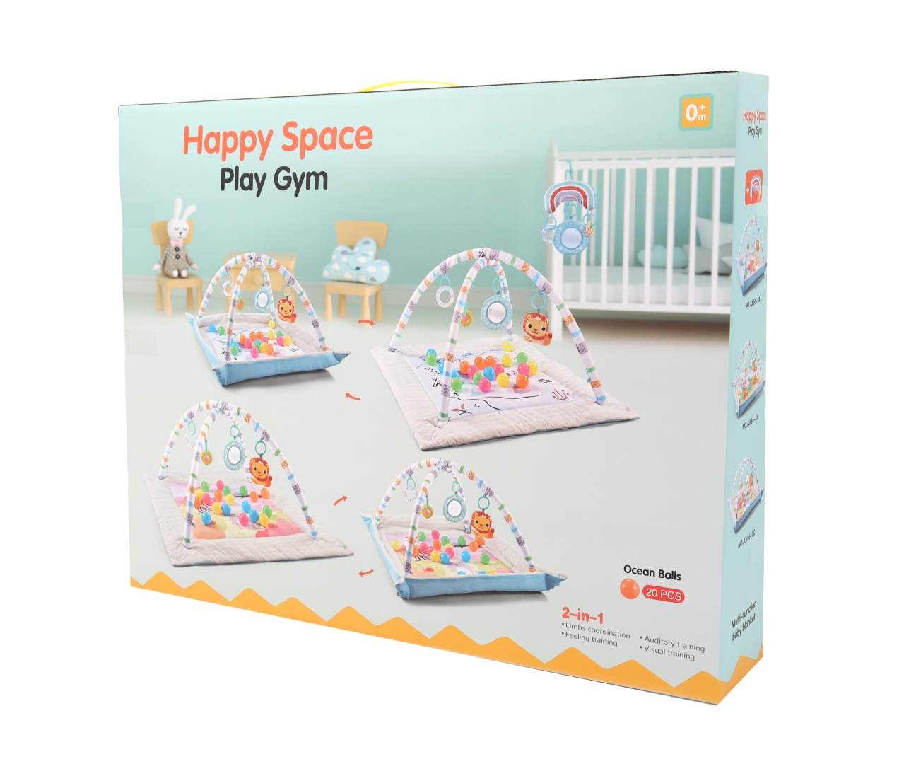 TinyMini JL656-2A Mata edukacyjna 2w1 Zabawa w Górach — zdjęcie 15