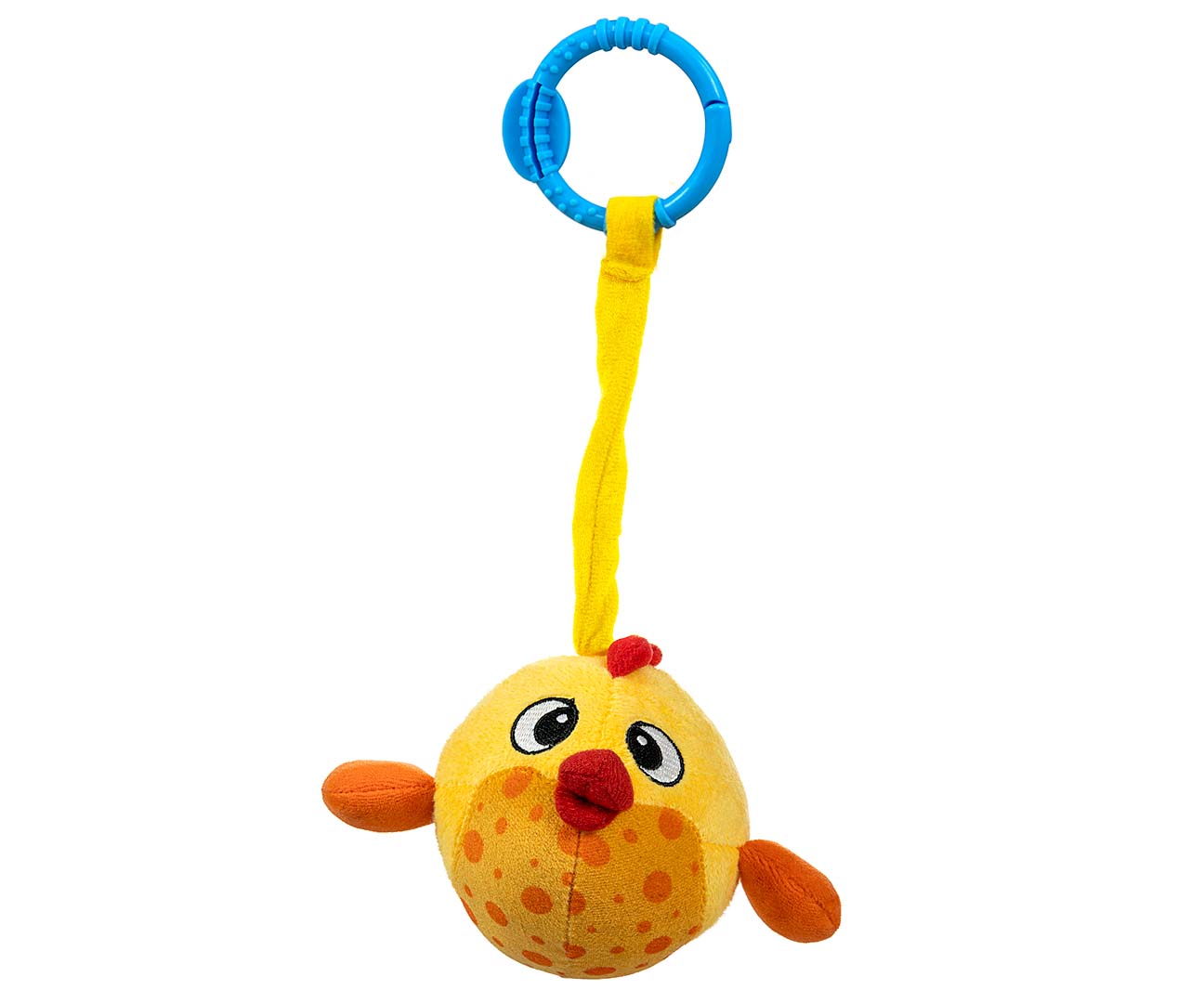 Zawieszka pluszowa Rybka - Baby fish - 2882 YELLOW — zdjęcie 3