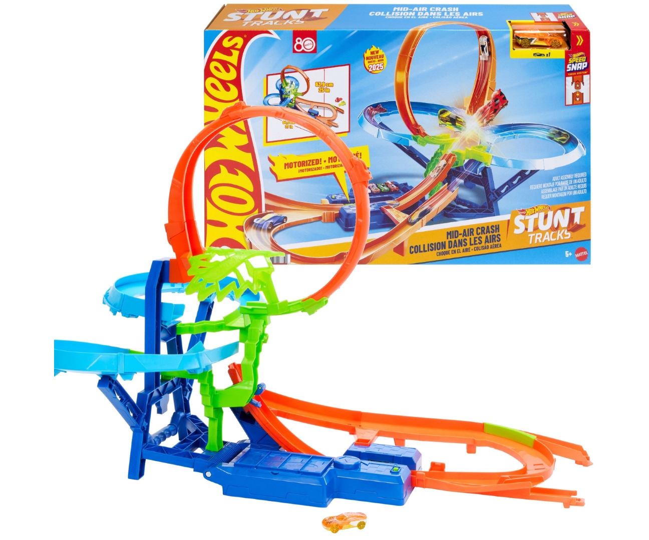 Mattel JFD12 Hot Wheels Powietrzna Kraksa